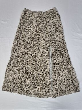 American Eagle Cheetah Print Long Slit Skirt/ Size XS